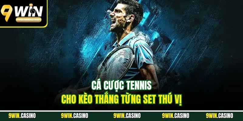 Cá Cược Tennis 9Win | Tổng hợp Kèo Săn Thưởng Dễ Dàng 2 Cá cược tennis cho kèo thắng từng set thú vị